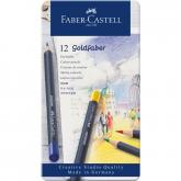 Pastelky Goldfaber permanent set-plech 12 farebn